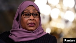 Rais wa Tanzania Samia Suluhu Hassan Aprili 15, 2022