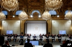 European heads of state and government and other Western officials gather at the Elysee Palace in Paris, Feb. 26, 2024.