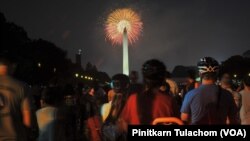 ชมภาพดอกไม้ไฟฉลองวันชาติอเมริกา