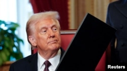 Inauguration ceremony for Trump's second presidential term