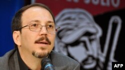 FILE - Colonel Alejandro Castro Espin, son of Cuban President Raul Castro, in Havana, Feb. 21, 2009.