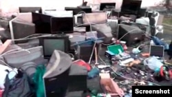 "დრანდის ციხიდან" ბუნტის ჩახშობის შემდეგ ამოღებული ნივთები