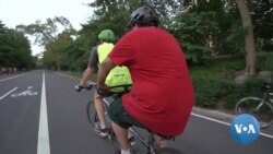 New York Organizes Tandem Biking With The Visually Impaired 