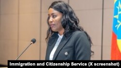 ኢሚግሬሽን እና የዜግነት አገልግሎት ዋና ዳይሬክተር ሰላማዊት ዳዊት