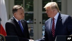 Зустріч президента США Дональда Трампа та президента Польщі Анджея Дуди в Білому домі, 12 червня 2019 року