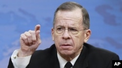 Chairman of the Joint Chiefs of Staff Admiral Michael Mullen (File Photo)