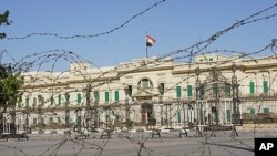Abdeen Palace, one of Egypt's presidential offices, awaits its next tenant, April 17, 2012.