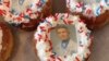 A Dr. Anthony Fauci doughnut now being sold at Donuts Delight in Rochester, New York.