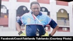 Dimbi Tubilandu, gardiens de buts ya kala mpe entraineurs ya Vita Club akufi. photo ya le 1er aout 2020. (Facebook/Tumbilandu) 