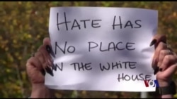 美国多个城市爆发反川普示威