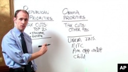 白宫经济顾问委员会主席古尔斯比谈论总统的折衷减税议案