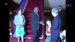 Les dirigeants africains arrivent à Beijing pour le sommet du FOCAC