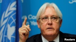 L'émissaire de l'ONU au Yémen, Martin Griffiths, à Genève, en Suisse, le 05 septembre 2018.