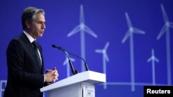 آنتونی بلینکن، وزیر امور خارجه آمریکا در کنفرانس بازیابی اوکراین در لندن، بریتانیا - ۲۱ ژوئن ۲۰۲۳