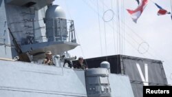 러시아 해군의 고르쉬코프 제독 호 (자료 사진)