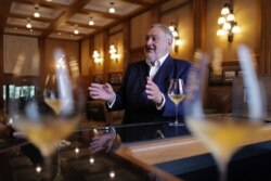 Paul Francois Vranken, Director of Vranken-Pommery Monopole speaks during an interview in the Champagne region, east of Paris, July 28, 2020.
