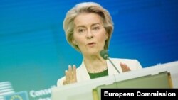 Претседателката на ЕК Урсула фон дер Лајен 