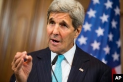 FILE - U.S. State Department cybersecurity reportedly continued to deteriorate under John Kerry. State officials say it's improving.