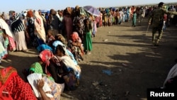 ግጭቱን ሸሽተው ወደ ሱዳን ተሰደው የሃምዳይት የስደተኞች ካምፕ የተጠለሉ 