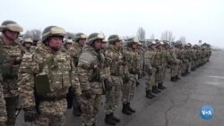 Qirg’iziston harbiylari Qozog’istonda