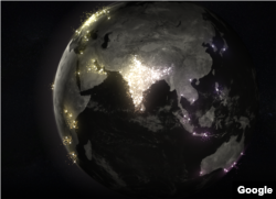 A visual representation of India's #MeToo searches from October 19, 2018. (Web screenshot)