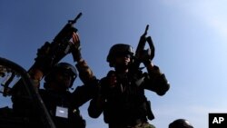 지난 2020년 1월 캄보디아군이 프놈펜 근방 공군기지에서 군사훈련을 실시했다. 