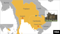 Preah Vihear Temple in Cambodia