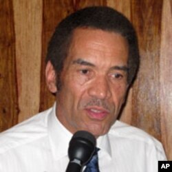 Botswana President Ian Khama