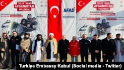 به گفتۀ سرقونسول ترکیه در هرات، این بیست‌ویکمین کمک‌های بشردوستانۀ آن کشور شامل مواد غذایی به شمول ادویه و لوازم زمستانی به شمول خیمه و کمپل است که از طریق قطار آهن به هرات رسیده است.