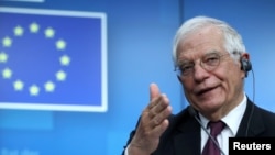 ARHIVA - Visoki predstavnik EU za spoljnu politiku Žozep Borelj (Foto: Rojters/Yves Herman)
