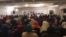 Members of the Somali-Canadian community discuss the issue of gang violence at a recent town hall meeting hosted by VOA's Somali Service, in Toronto, Canada.