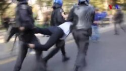 Bakıda etiraz aksiyası-Saxlanılanlar var