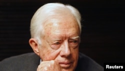 Arhiva - Bivši predsednik SAD Džimi Karter tokom posete Jerusalimu, 13. aprila 2008.