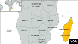 Map of Madagascar