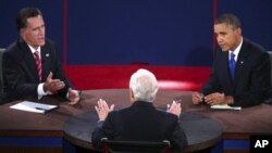 Lightning strikes behind the Port of Buceo during a thunderstorm early on Sunday morning in Montevideo, Uruguay.