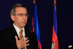 FILE - U.S. Principal Deputy Assistant Secretary of State for East Asian and Pacific Affairs Scot Marciel.