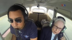Nenek Usia 91 Belajar Menerbangkan Pesawat