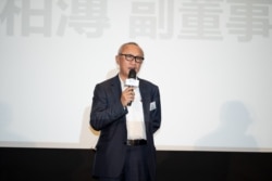 纬创资通副董事长黄柏漙出席2020年11月10日在台北举办的产官学携手共创学用接轨 GOLF社团立案发布会。（纬创资通Wistron提供）