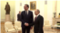 Predsednik Srbije Aleksandar Vučić i predsednik Ruske federacije Vladimir Putin, Foto: Glas Amerike