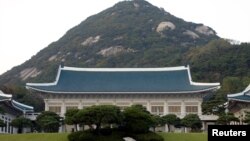한국 청와대 건물. (자료사진)