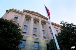 Gedung Departemen Kehakiman di Washington.