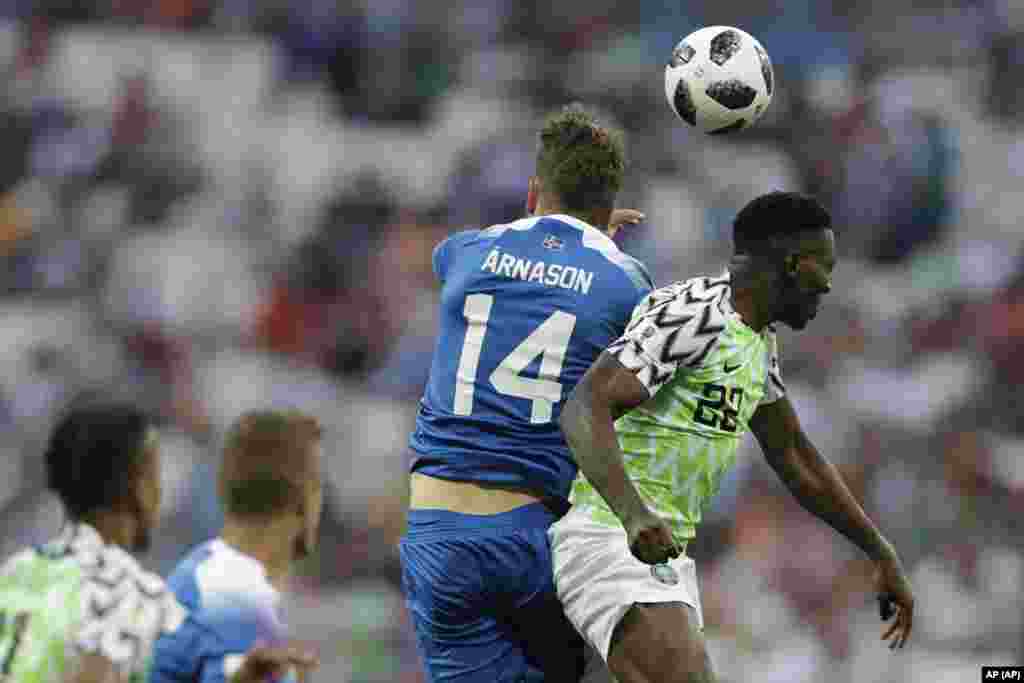 APTOPIX Russia Soccer WCup Nigeria Iceland