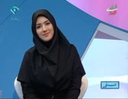 Zahra Khatami-Rad was born in Aachen, Germany, in 1981 but returned to Iran with her family as a child. She started anchoring for Iran’s Channel 1 in 2005 and hosted several shows for Channel 2, IRIB International, IRIB Quran. Source: Social media