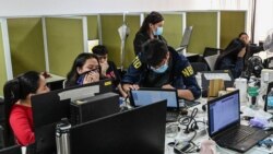  ဖိလစ်ပိုင် အွန်လိုင်းငွေလိမ်ဂိုဏ်းဝင်တွေ ရဲ ဖမ်းဆီး