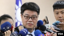 台湾主管大陆事务的行政院大陆委员会主委邱垂正