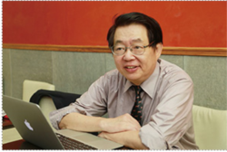 台湾政治大学国籍关系研究中心研究员严震生（照片由本人提供）