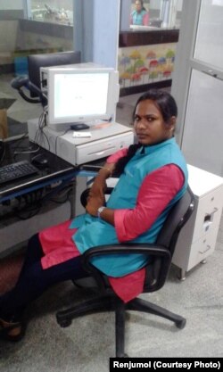 Renjumol cannot believe the turn his life has taken and for the first time feels a sense of security working behind the ticket counter at the Kochi Rail.