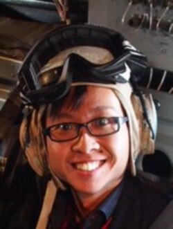 新加坡詹氏防卫杂志编辑黄加荣。（黄加荣提供）