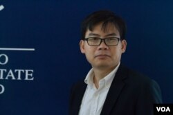 FILE: Chheang Vannarith, a researcher at the Iseas-Yusof Ishak Institute in Singapore.