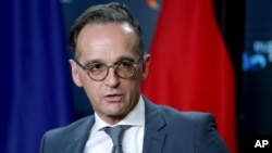 하이코 마스 독일 외무장관.